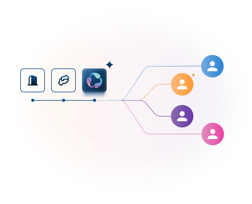 Ilustración Asistentes IA